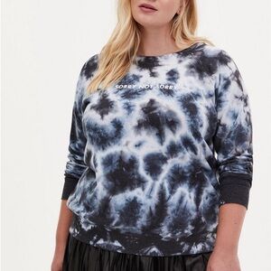 Torrid Graphic Tie Dye Crew Neck Sweatshirt (5x/28)